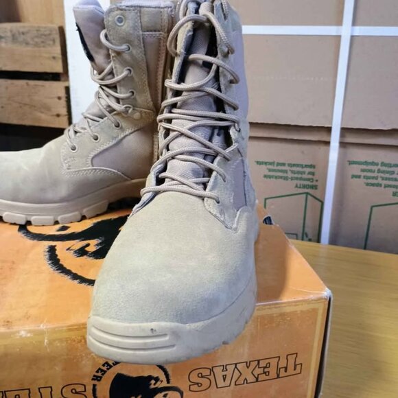 Texas steer oil and slip resistant zipper boot main image 4